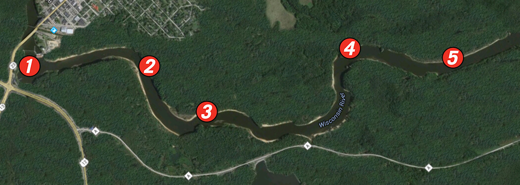 lower dells map